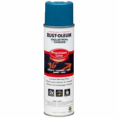 17 OZ M1600 System SB Precision Line Marking Paint - APWA Caution Blue