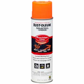 17 OZ M1600 System SB Precision Line Marking Paint - Fluorescent Orange