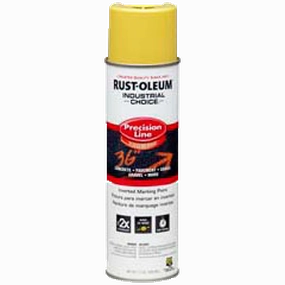 17 OZ M1600 System SB Precision Line Marking Paint - Hi Vis Yellow