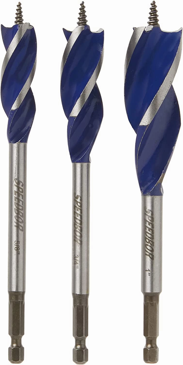 3PC TRI FLUTE DRILL BIT SB MAX 5/8_3/4_1 in.