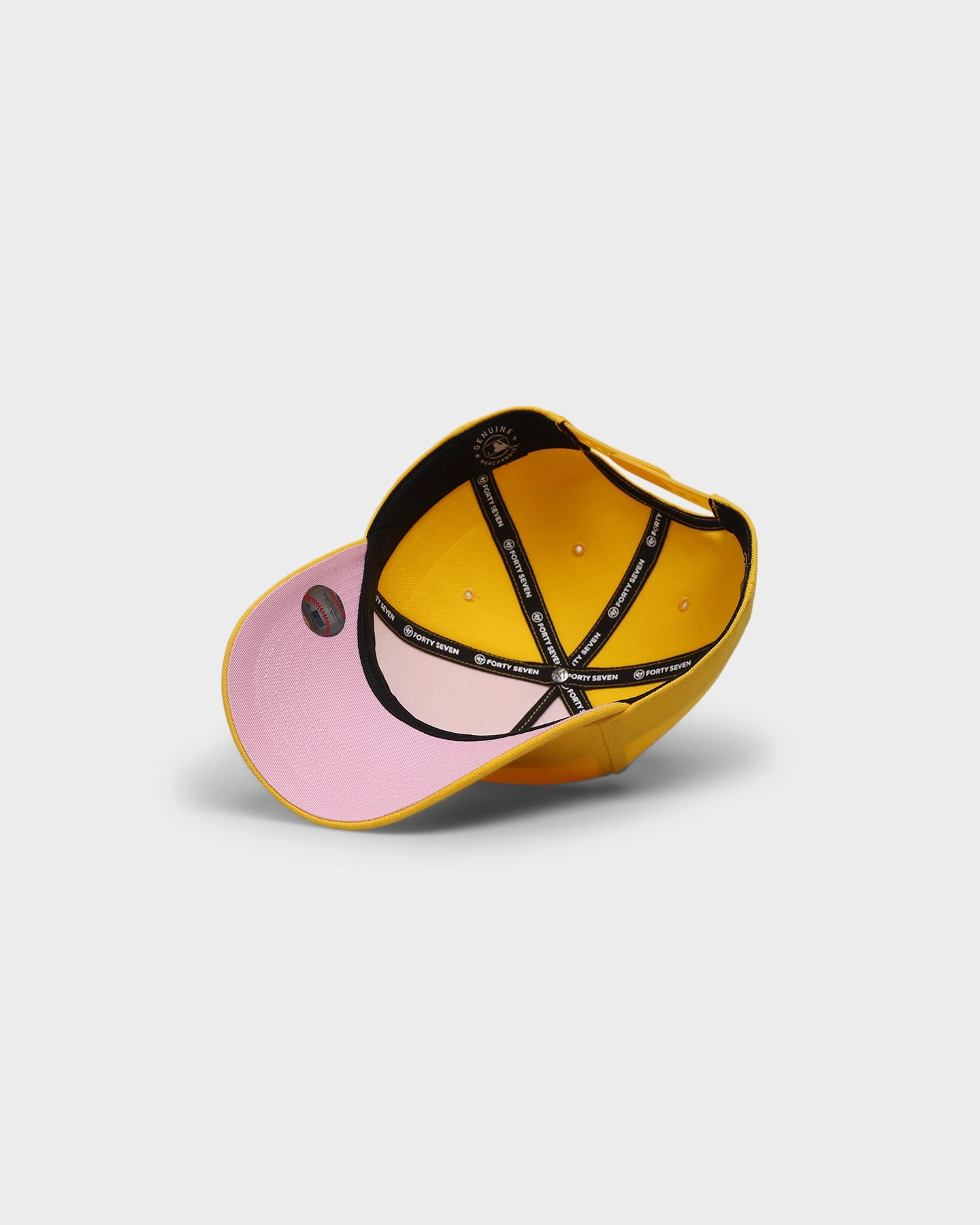 47 Brand New York Yankees 'Lemon Sorbet' MVP DT Snapback Yellow Gold