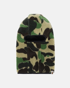 ABC Camo Boa Fleece Balaclava Green