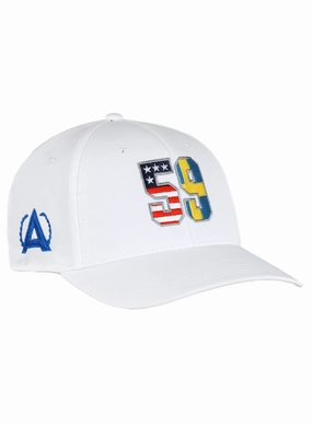 Annika 59 Sweden/USA White Aerosphere Tech Fabric Cap