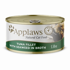 Applaws Natural Wet Cat Food Tuna Fillet with Seaweed in Broth