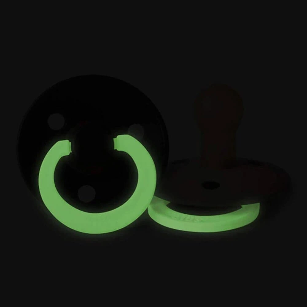BIBS Colour Soothers Night Glow 2pk