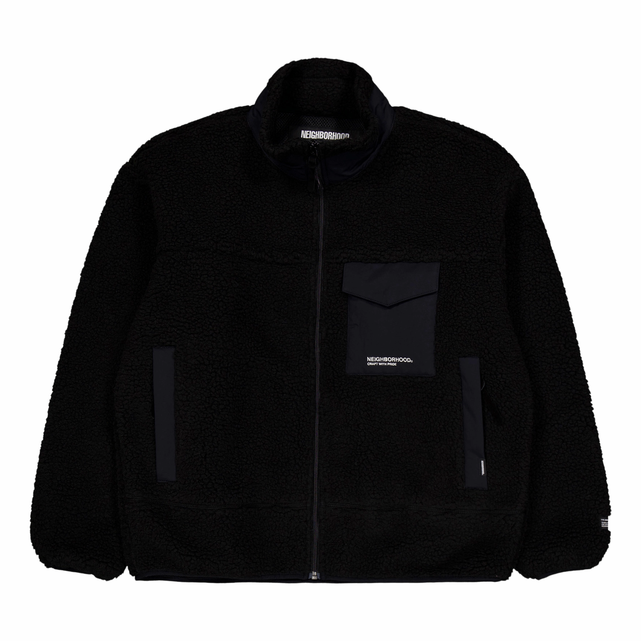 Boa Fleece Jacket Black