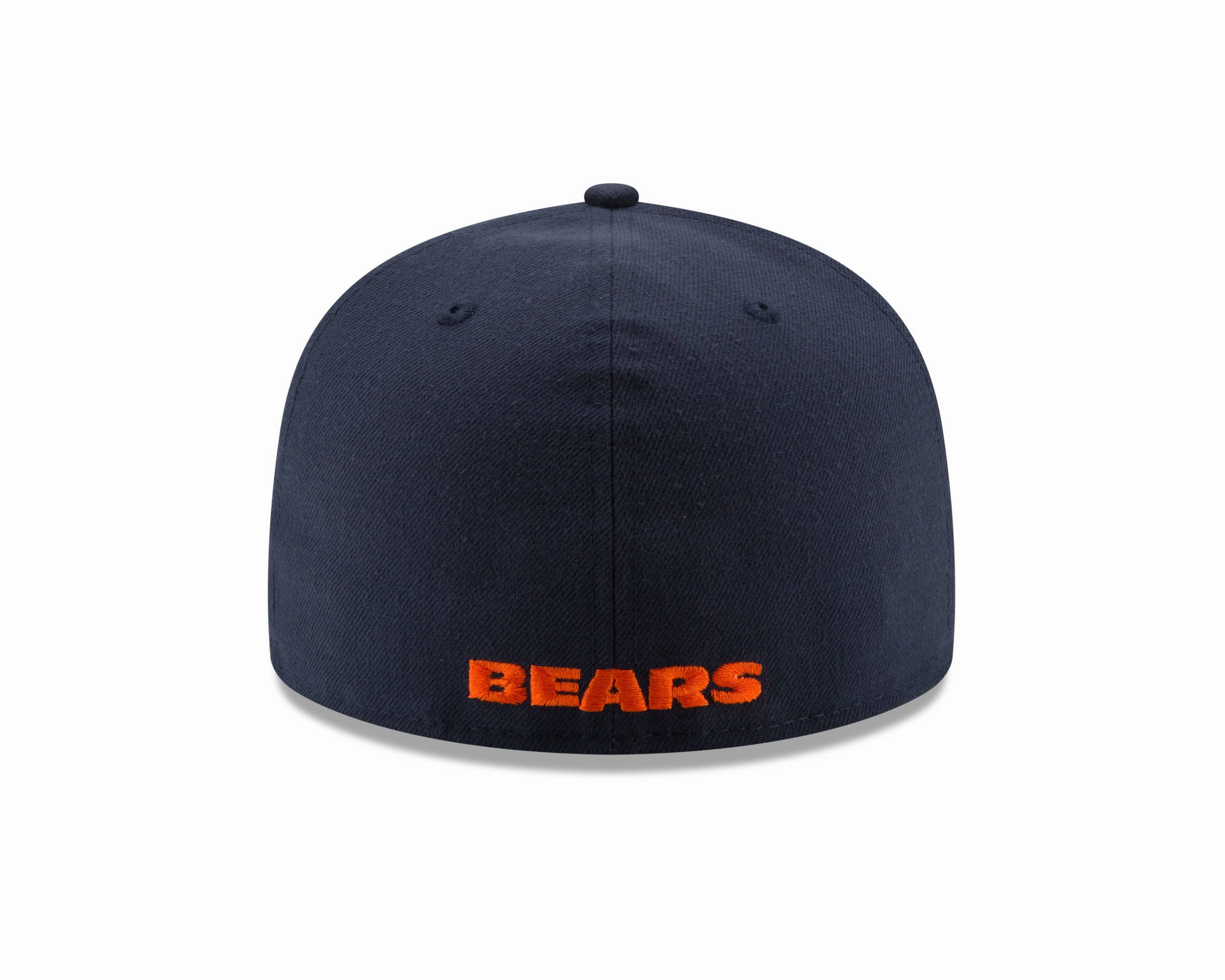 Chicago Bears New Era NFL Team Basic Secondary Logo 59FIFTY Cap