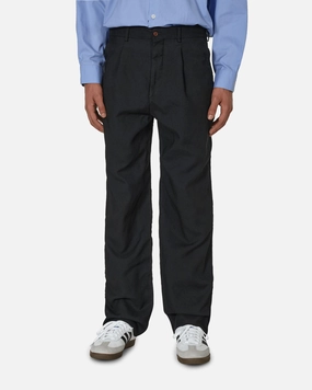 Double Front Trousers Black
