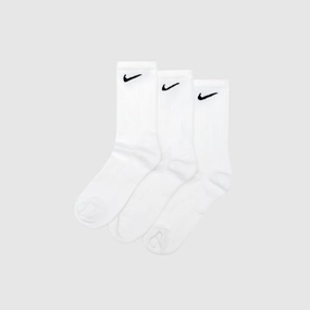 EVERYDAY PLUS CUSHIONED CREW SOCK (3-Pack) WHITE