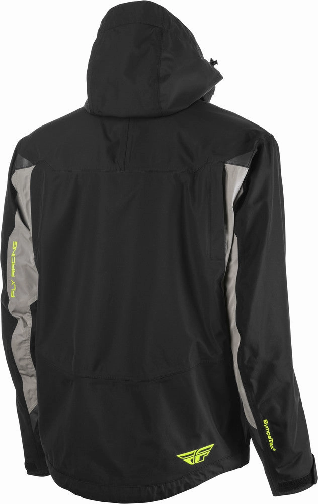 Fly Racing Incline Snowmobile Jacket Grey Black