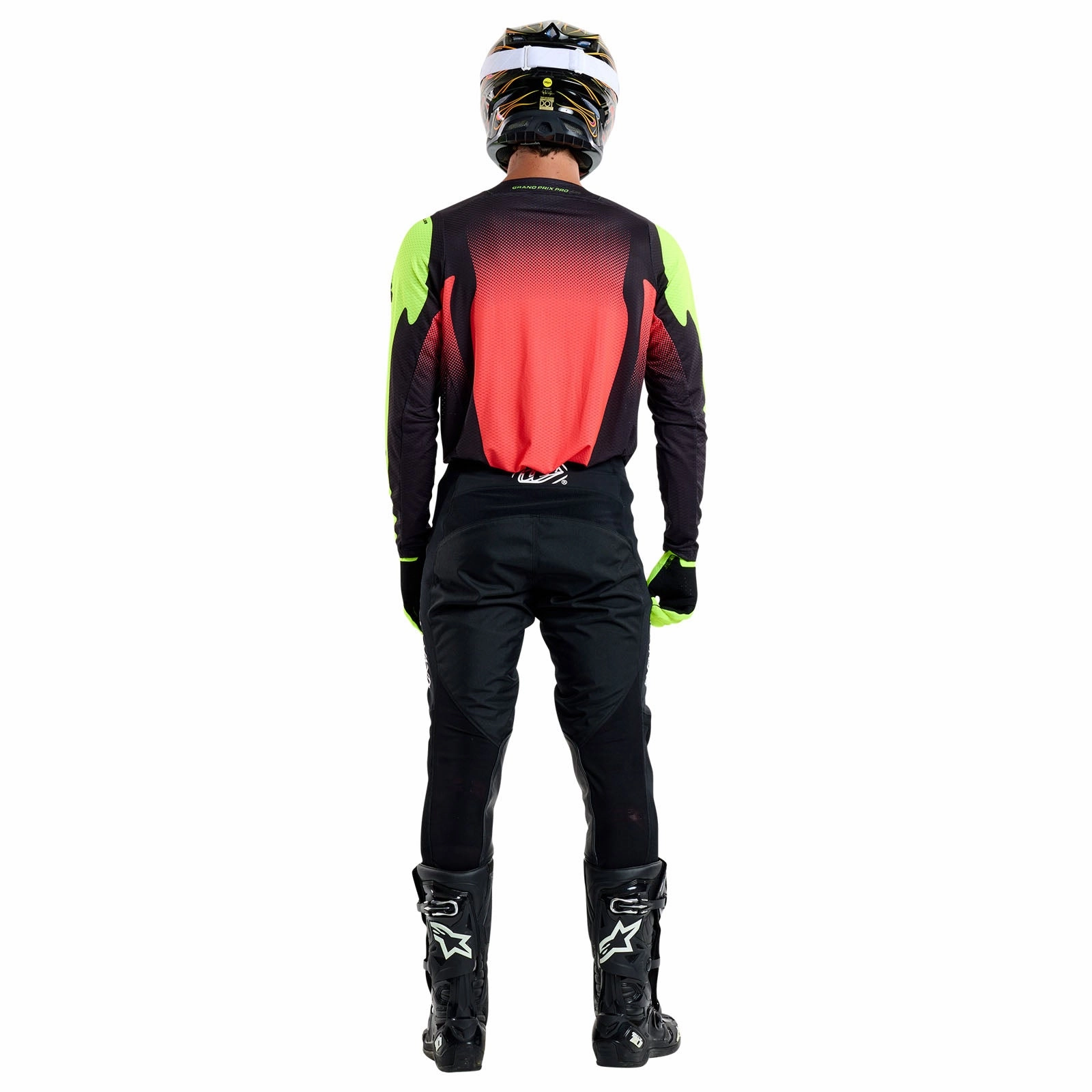GP Pro Air Jersey Ripple Glo Yellow / Infra Red