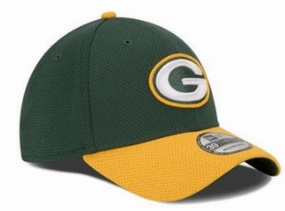 Green Bay Packers Team Color NFL Training Camp 39Thirty Flex Fit Hat