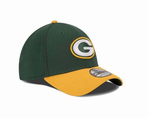 Green Bay Packers Team Color NFL Training Camp 39Thirty Flex Fit Hat