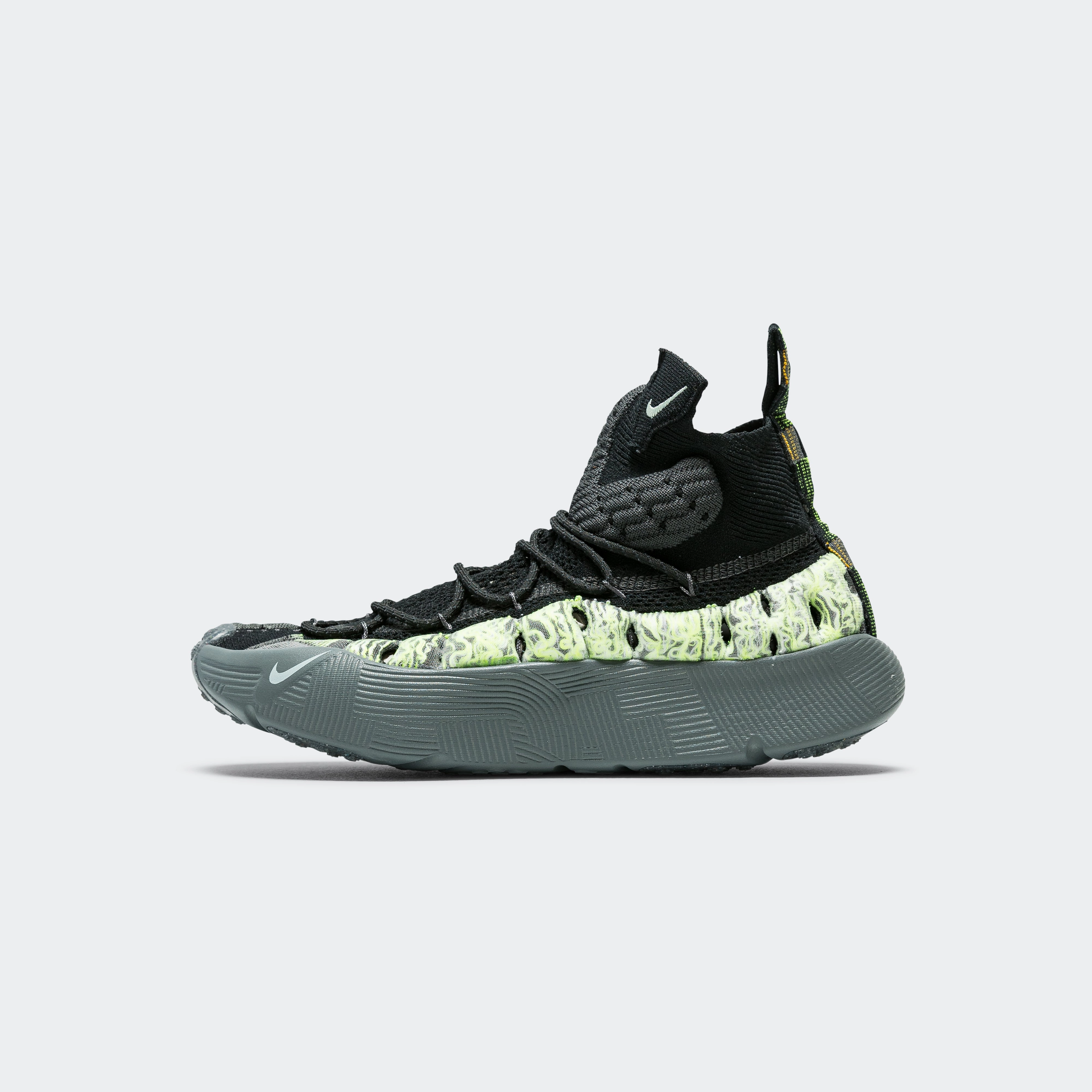 ISPA Sense Flyknit - Black/Seafoam-Smoke Grey