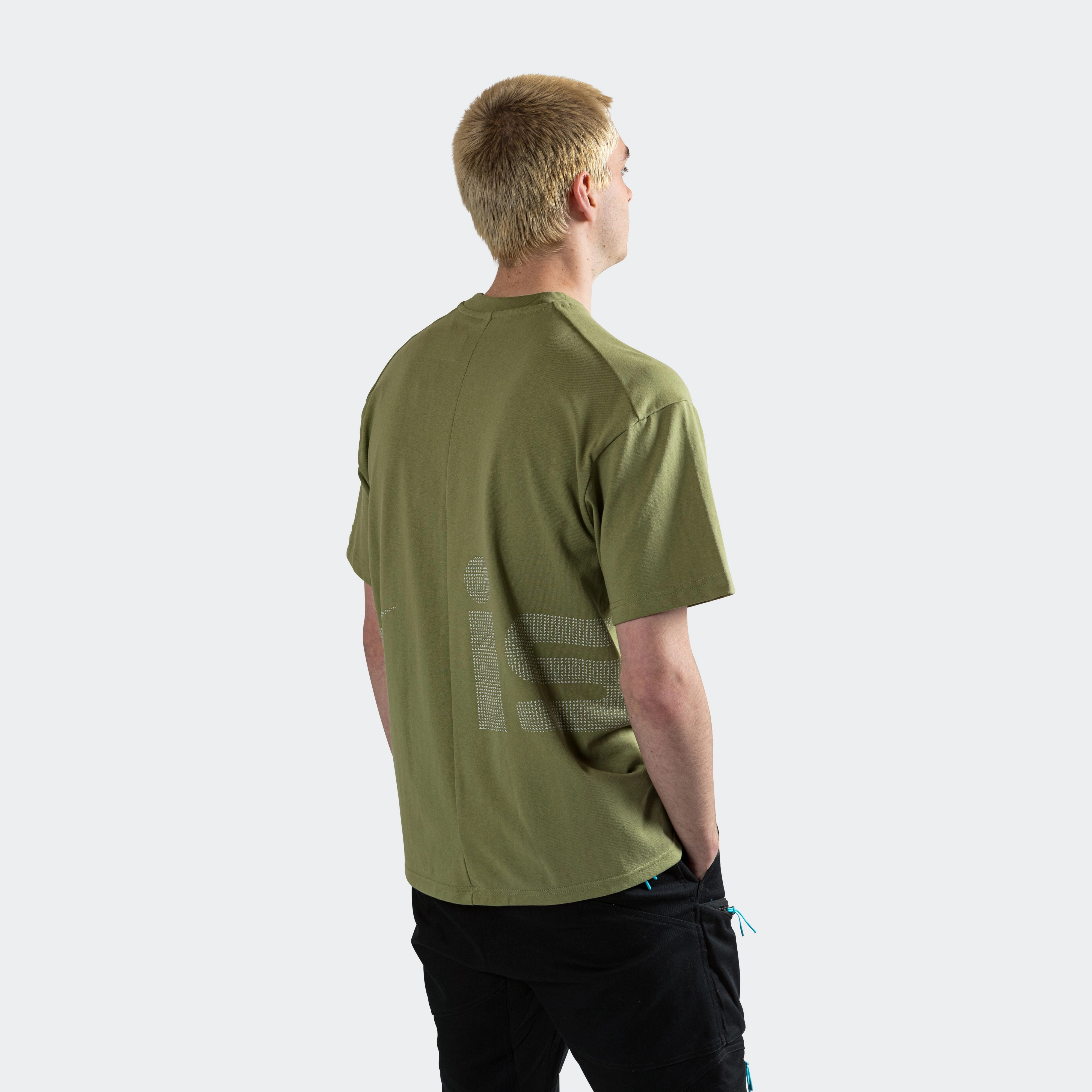 ISPA SS Tee - Alligator/Ghost Green