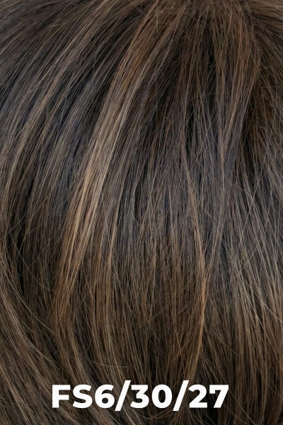 Jon Renau Toppers - EasiPart T 12" (#820) - Remy Human Hair