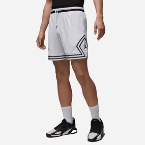 JORDAN | DRI-FIT MESH DIAMOND SHORTS { WHITE/BLACK/BLACK