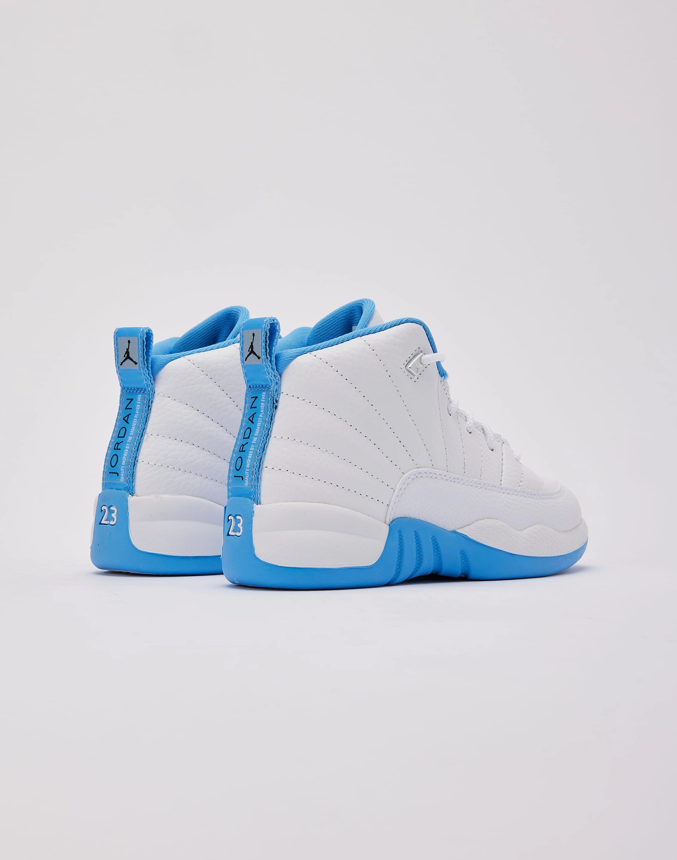Jordan Air Jordan 12 Retro 'White and University Blue' Pre-School