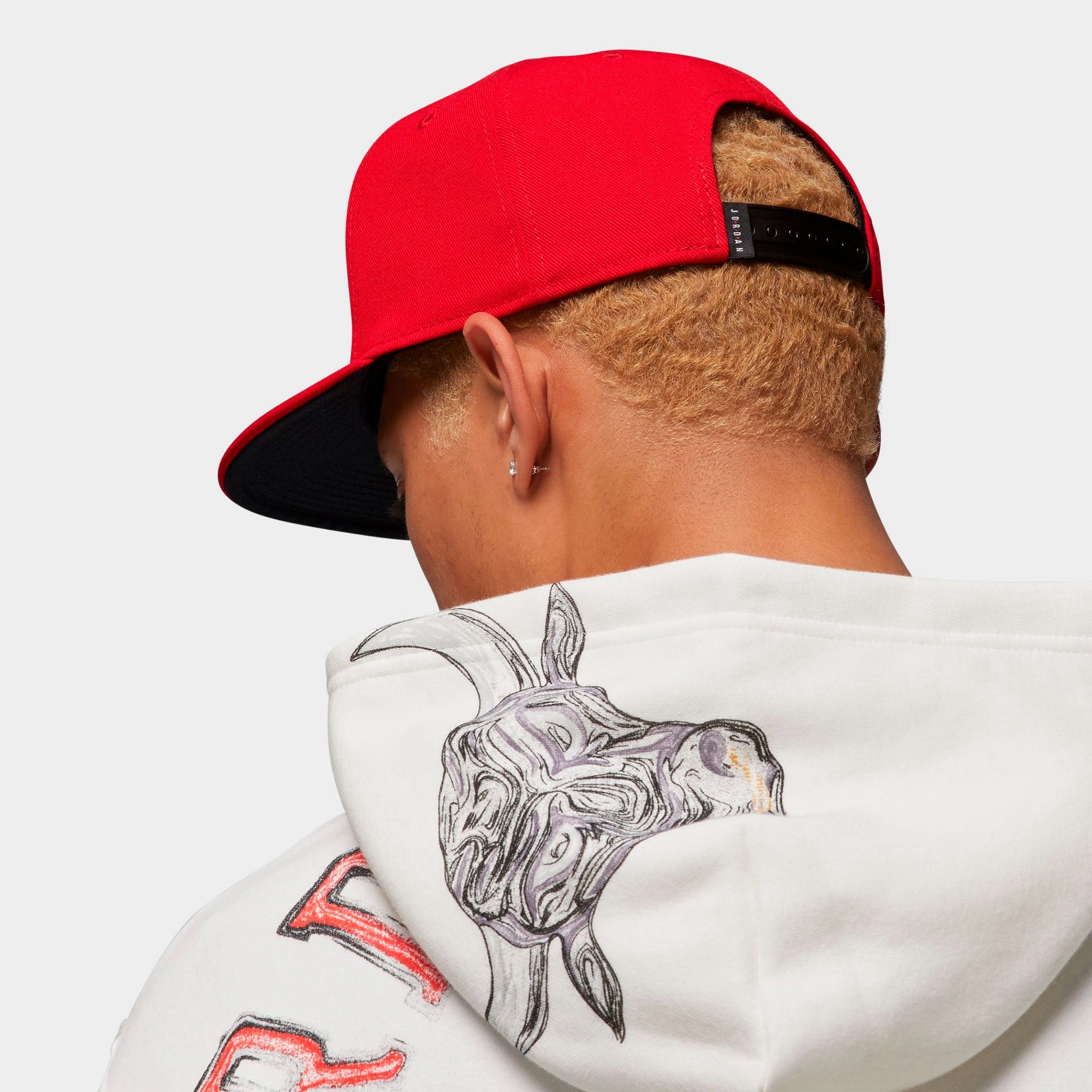 Jordan Pro Snapback Cap Gym Red / Black - Black
