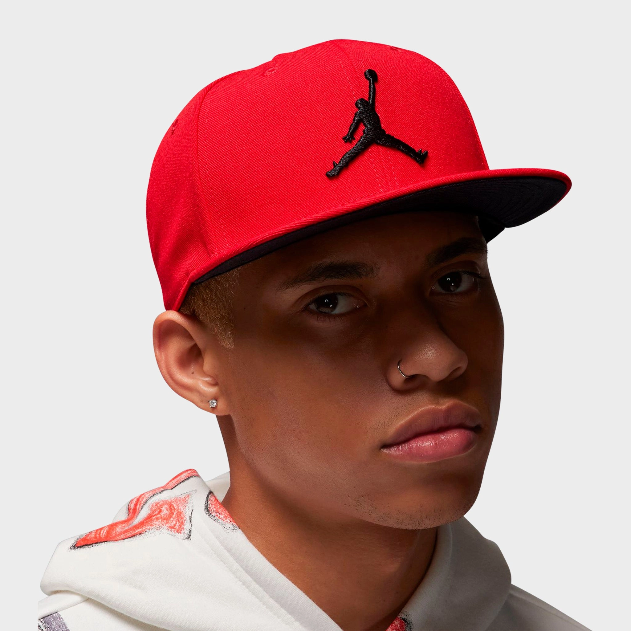 Jordan Pro Snapback Cap Gym Red / Black - Black