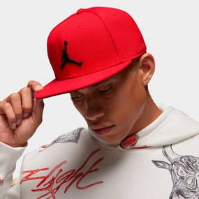 Jordan Pro Snapback Cap Gym Red / Black - Black