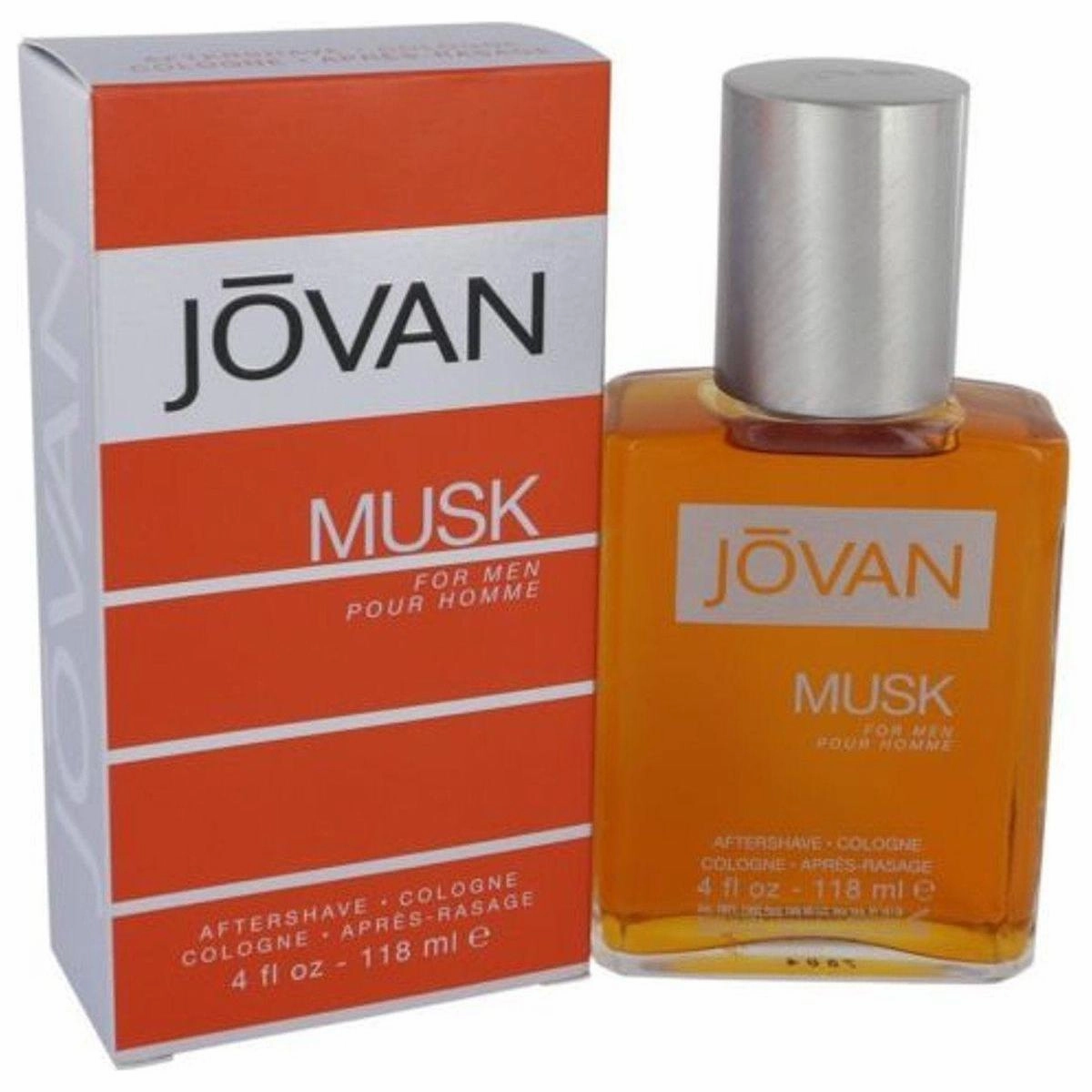Jovan Musk Aftershave by Jovan cologne for men 4.0 / 4 oz New in Box