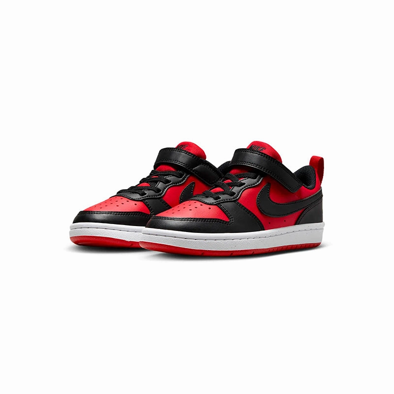 Kid's Preschool Court Borough Low Recraft Red/Black/White