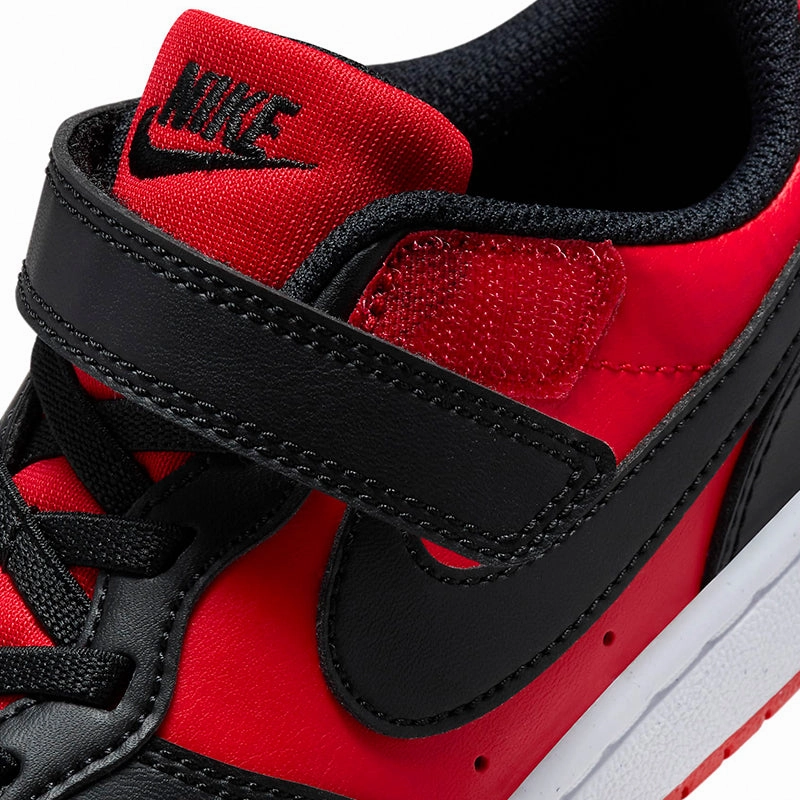 Kid's Preschool Court Borough Low Recraft Red/Black/White
