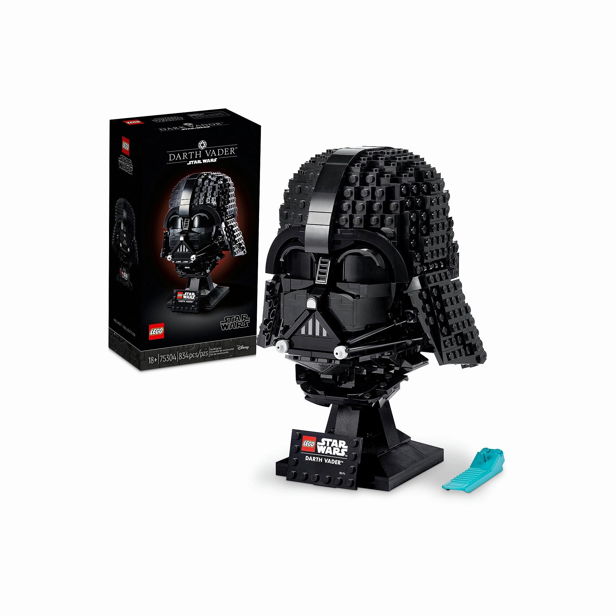 LEGO 75304 Star Wars Darth Vader Helmet Collectible Building Kit (834 Pieces)