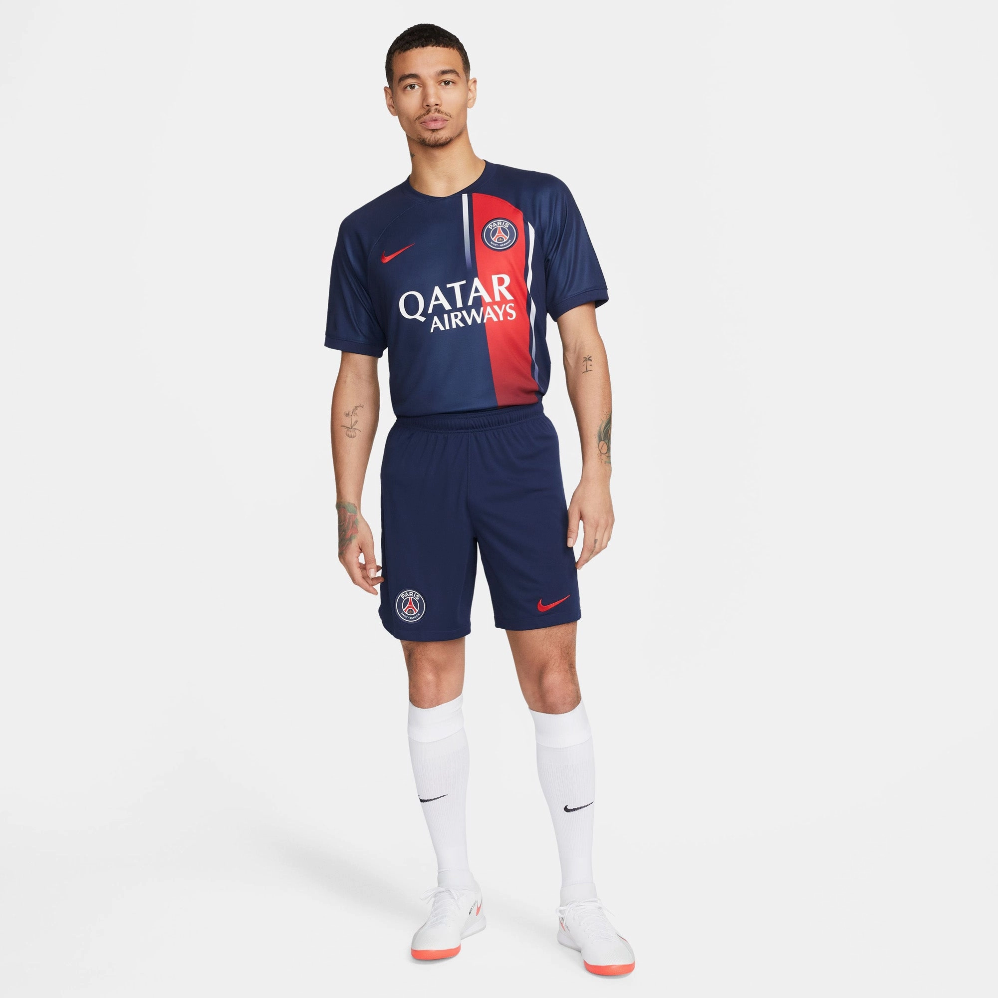 Men's Paris Saint-Germain 2023/24 Stadium Home Soccer Jersey