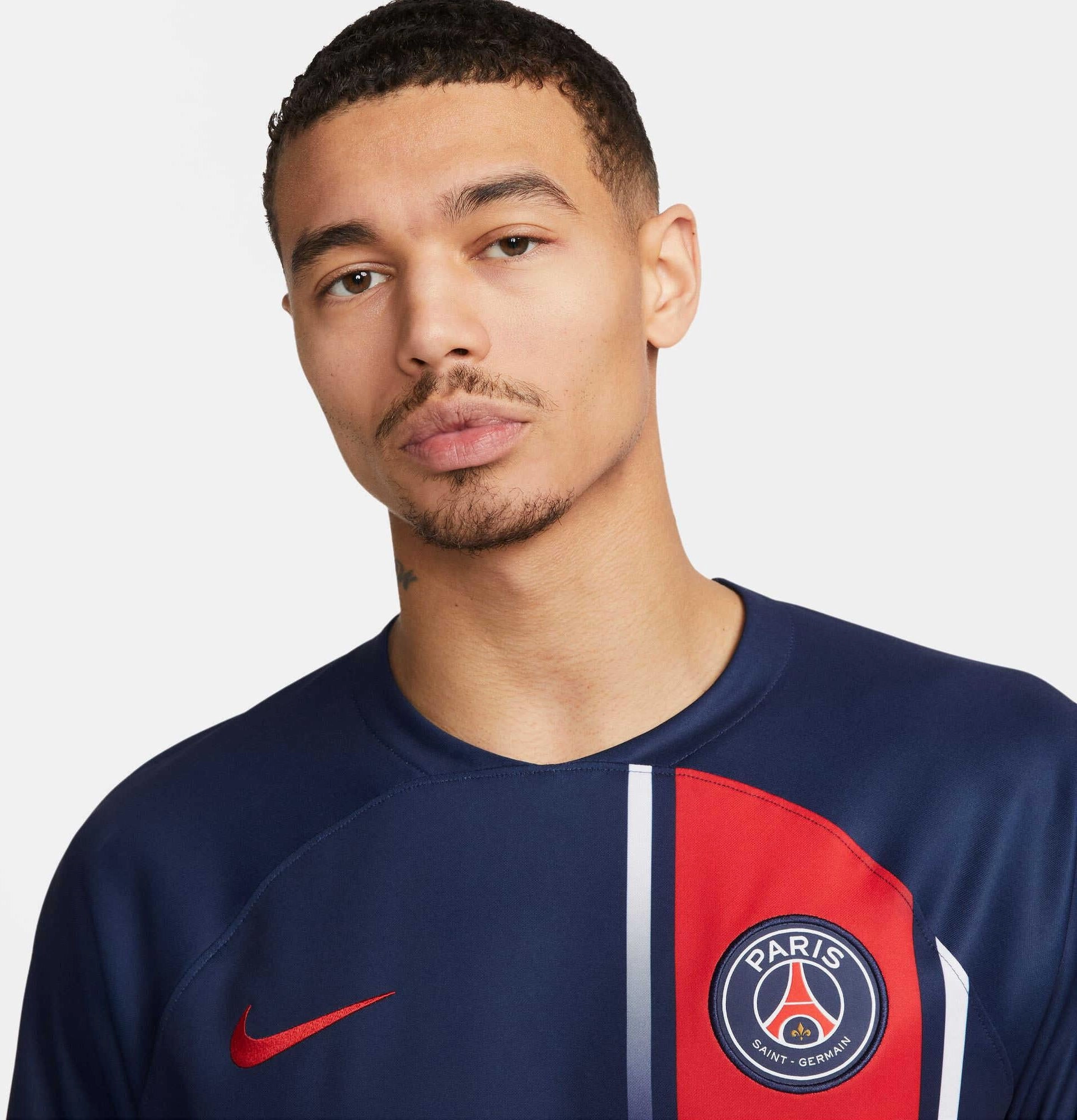 Men's Paris Saint-Germain 2023/24 Stadium Home Soccer Jersey