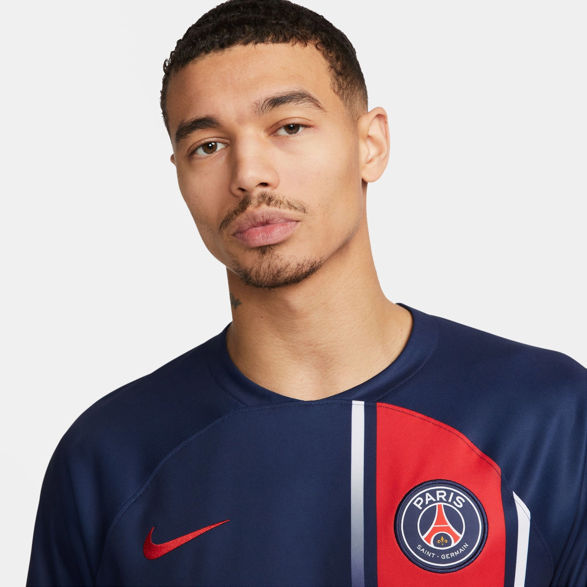 Men's Paris Saint-Germain 2023/24 Stadium Home Soccer Jersey