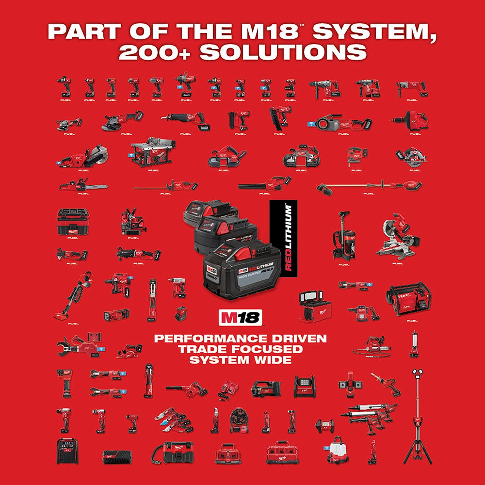 Milwaukee 0920-22HD M18 FUEL 9 Gallon Dual-Battery Wet/Dry Vacuum Kit