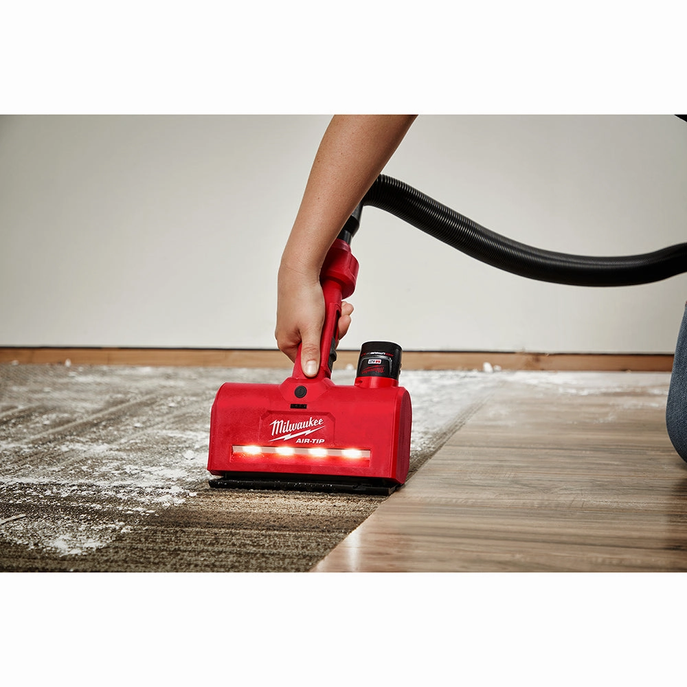 Milwaukee 0930-22HDAT M18 FUEL 18V 12 Gallon Vacuum w/ M12 Nozzle and Battery
