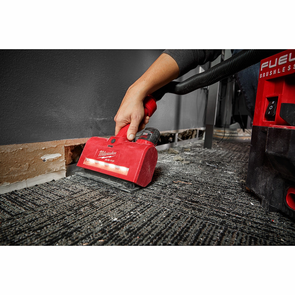 Milwaukee 0930-22HDAT M18 FUEL 18V 12 Gallon Vacuum w/ M12 Nozzle and Battery