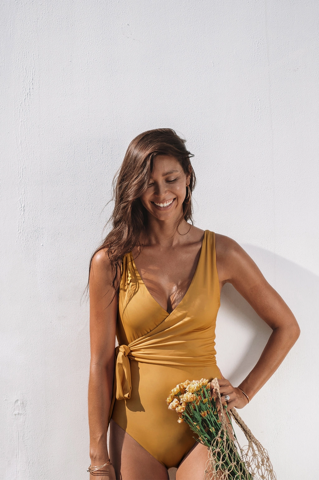Mimosa Reversible Wrapsuit
