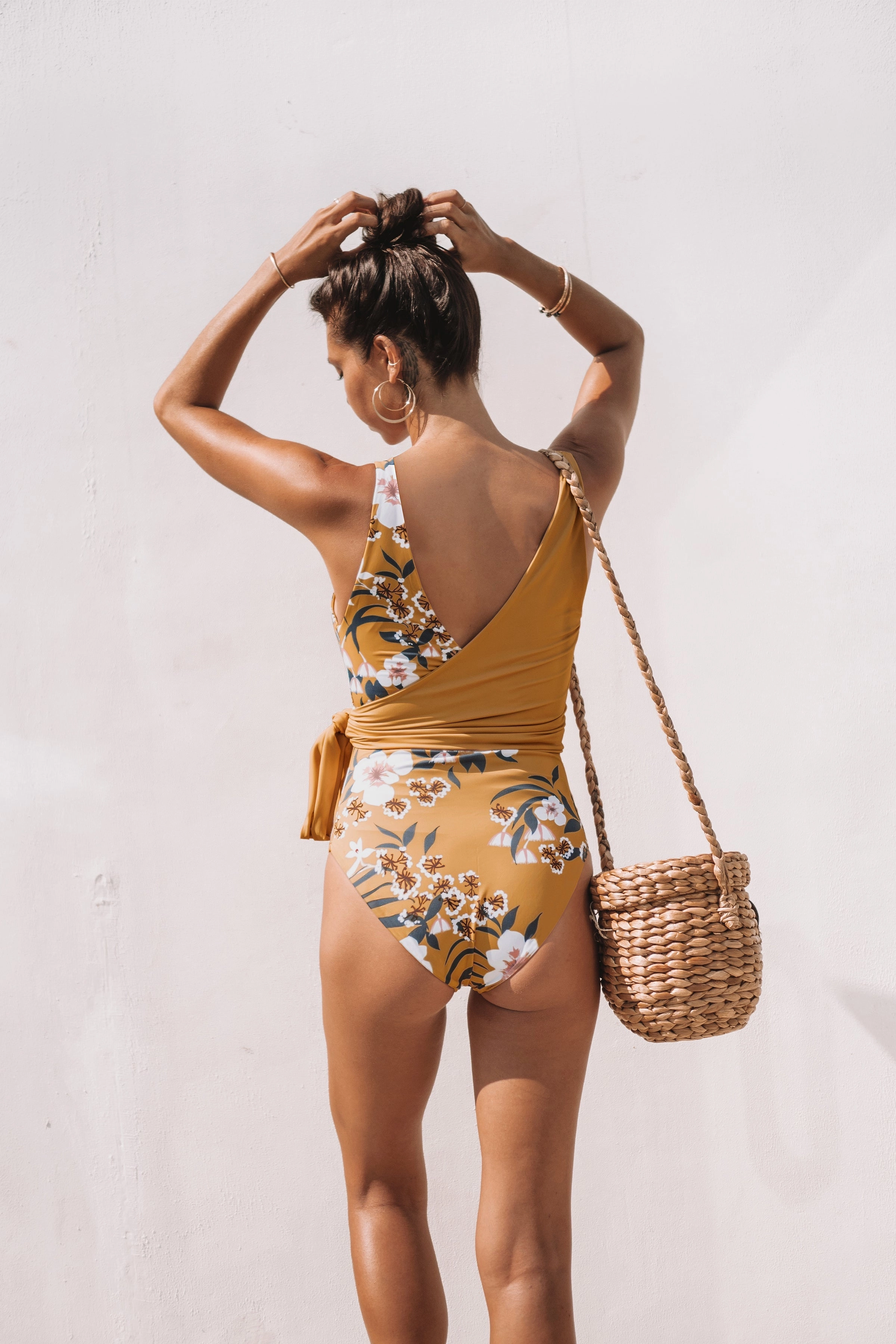 Mimosa Reversible Wrapsuit