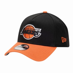 New Era Los Angeles Lakers 9FORTY A Frame Cap - Black/Redwood