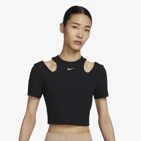 Nike | SPORTSWEAR ESSENTIALS  { BLACK/WHITE