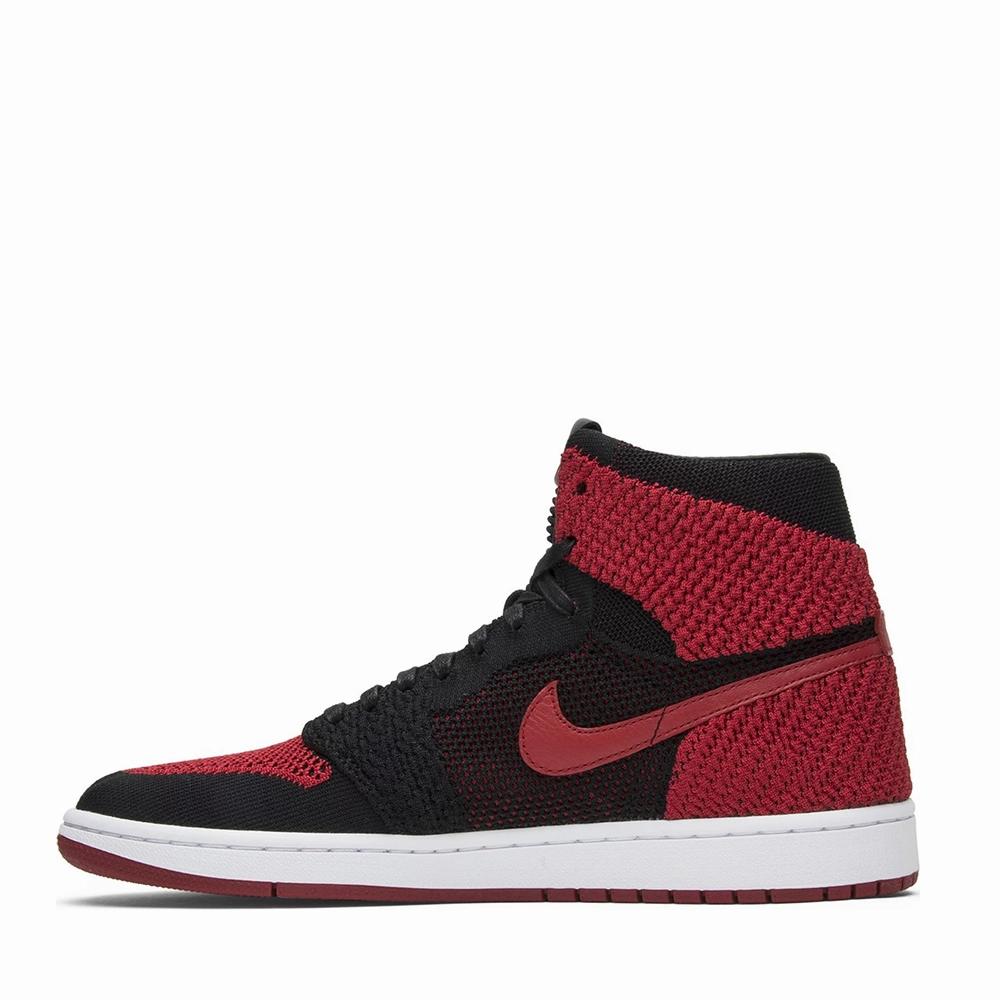 NIKE AIR JORDAN1 RETRO HIGH FLYKNIT BRED