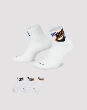 Nike Everyday Plus Ankle Socks 3-Pack