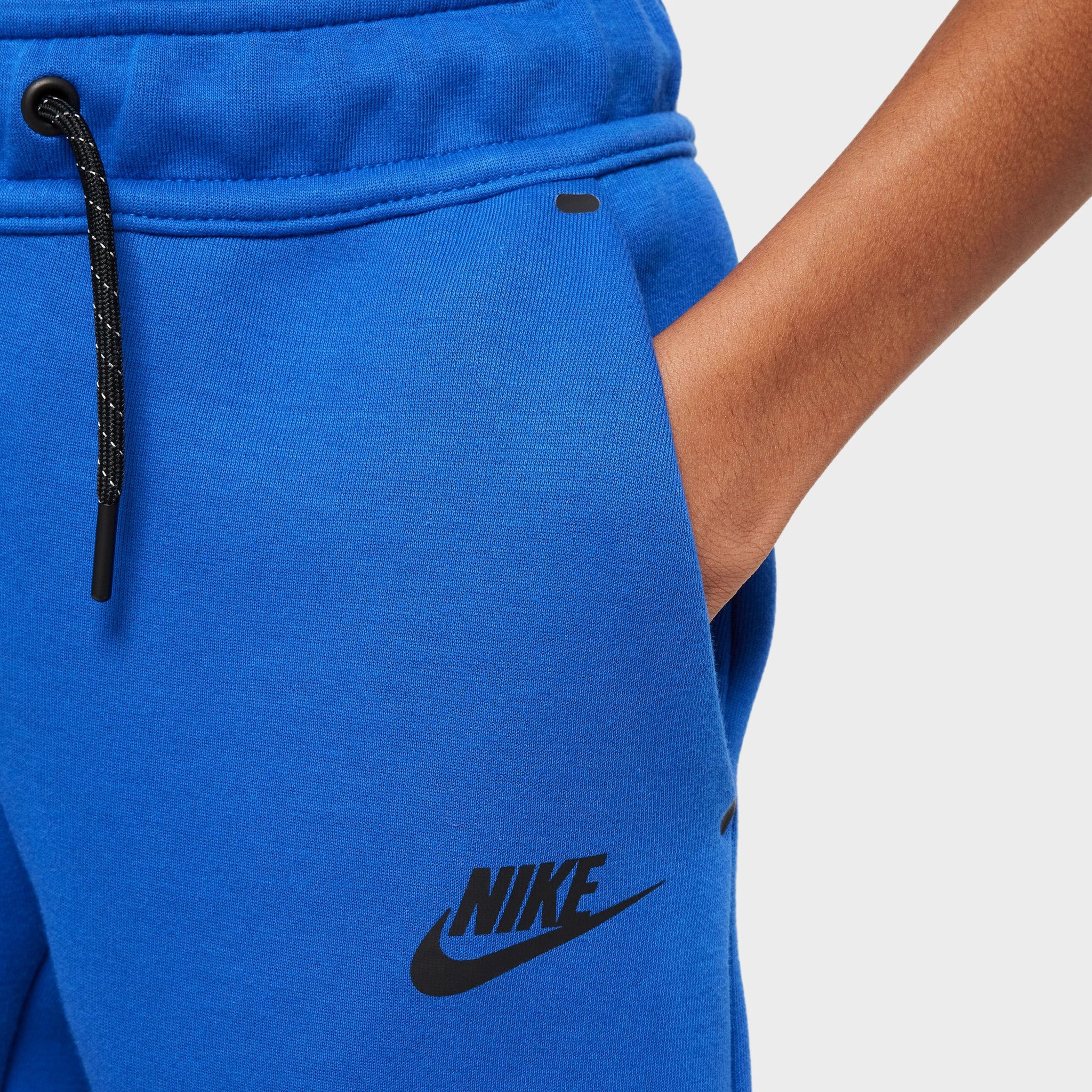 Nike Sportswear Junior Boys' Tech Fleece Pants Game Royal / Black - Black