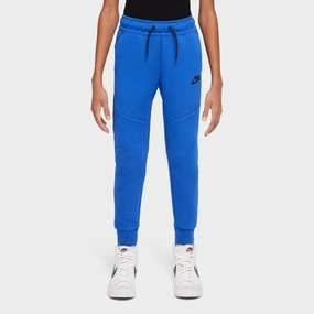 Nike Sportswear Junior Boys' Tech Fleece Pants Game Royal / Black - Black