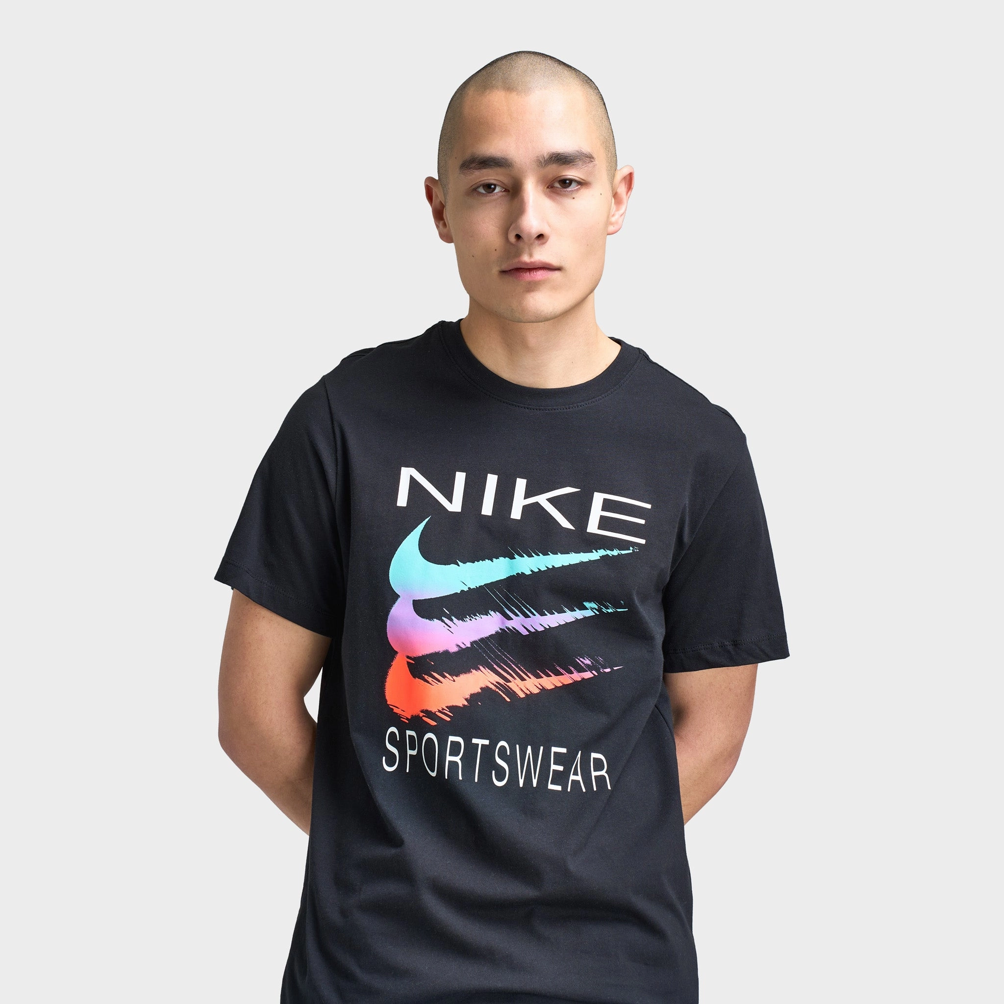 Nike Sportswear Swoosh T-shirt / Black