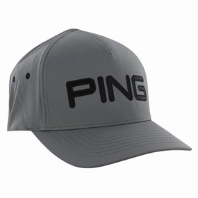 PING Structured 201 Golf Cap Dark Gray/Black - 22 Men