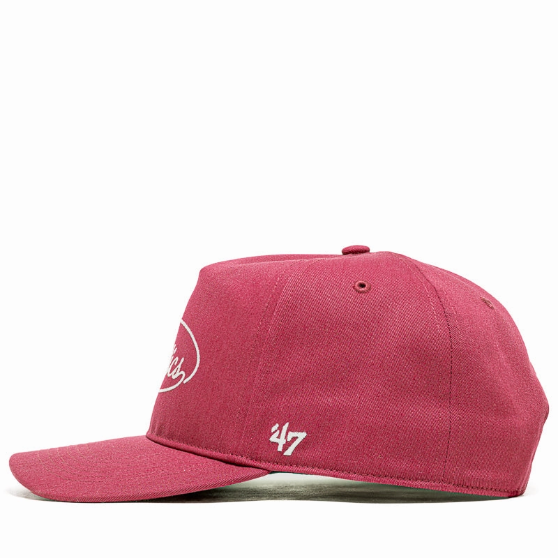 Politics x '47 Alternate Script Logo Snapback - Maroon