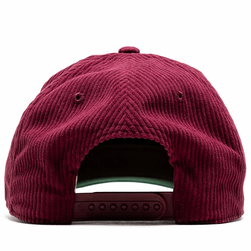 Politics x '47 Corduroy Hitch Snapback - Maroon