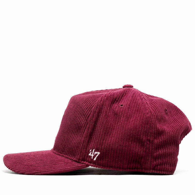 Politics x '47 Corduroy Hitch Snapback - Maroon