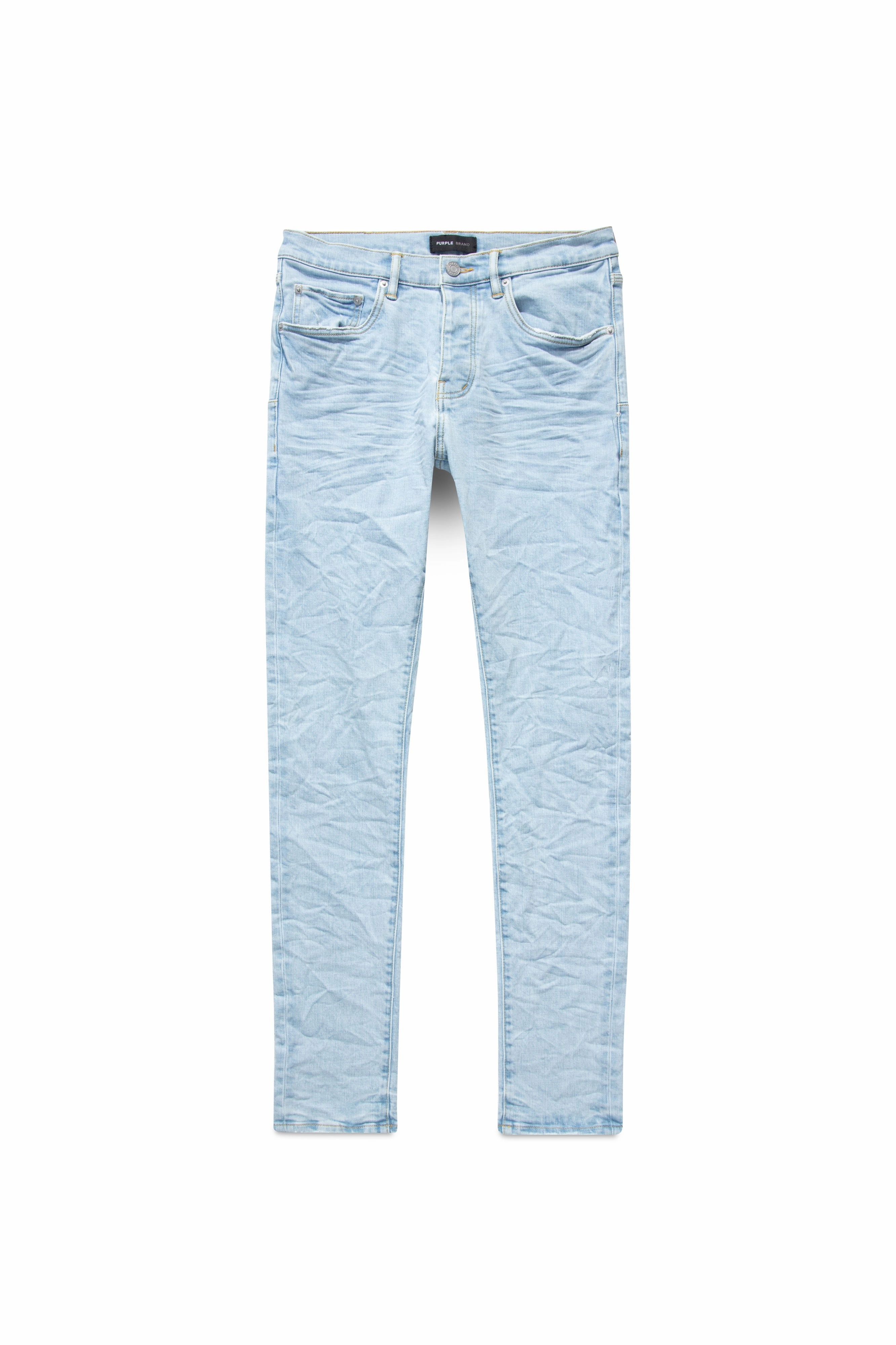 Purple Brand Light Bleach Clean Jeans- LIGHT INDIGO