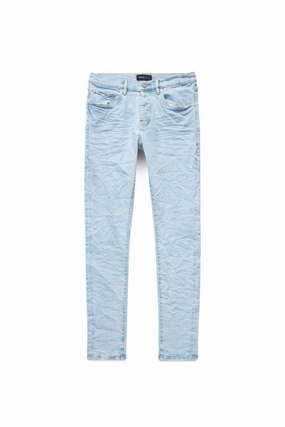 Purple Brand Light Bleach Clean Jeans- LIGHT INDIGO